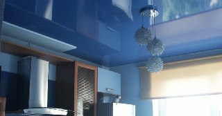 Натяжной потолок на кухню Кронштадт, цена от 6379 руб.