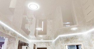 Натяжной ПВХ потолок Кронштадт, цена от 2134 руб.