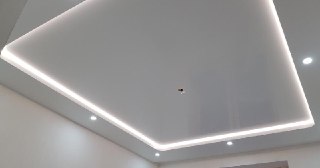 Светодиодные натяжные потолки Кронштадт, цена от 1569 руб.